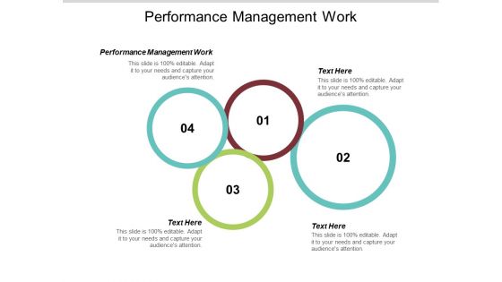 Performance Management Work Ppt PowerPoint Presentation Show Icon Cpb