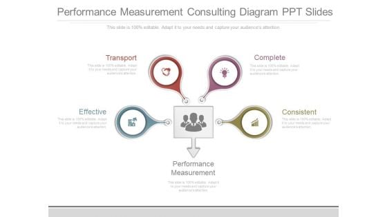 Performance Measurement Consulting Diagram Ppt Slides