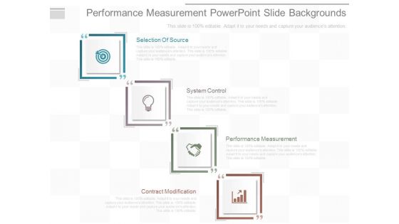 Performance Measurement Powerpoint Slide Backgrounds