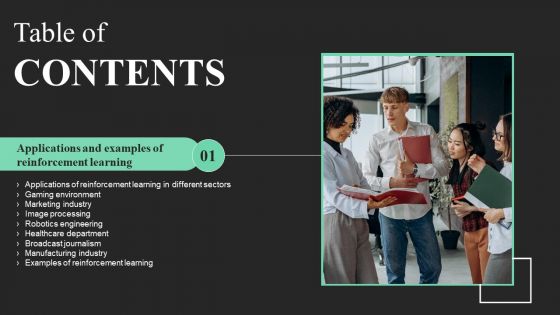 Performance Optimization Through Reinforcement Learning Table Of Contents Brochure PDF Performance Optimization Through Reinforcement Learning Table Of Contents Brochure PDF