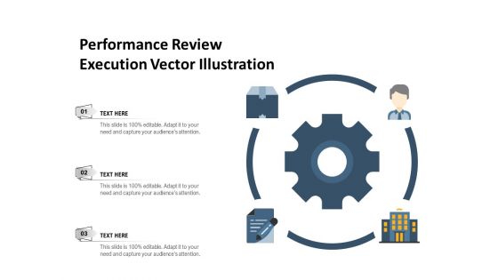 Performance Review Execution Vector Illustration Ppt PowerPoint Presentation Gallery Pictures PDF