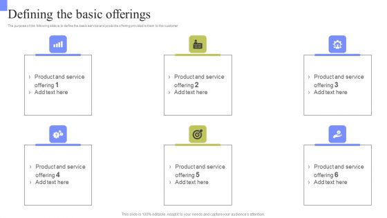 Periodic Revenue Model Defining The Basic Offerings Mockup PDF