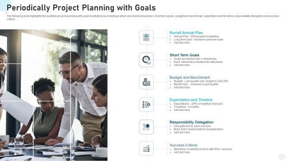 Periodically Project Planning With Goals Ideas PDF