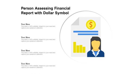 Person Assessing Financial Report With Dollar Symbol Ppt PowerPoint Presentation File Clipart PDF Person Assessing Financial Report With Dollar Symbol Ppt PowerPoint Presentation File Clipart PDF