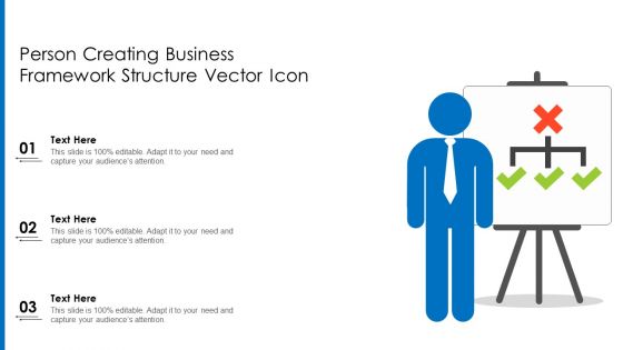 Person Creating Business Framework Structure Vector Icon Ppt PowerPoint Presentation File Graphic Images PDF