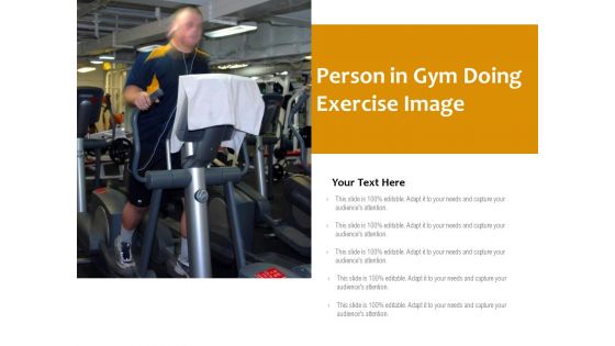 Person In Gym Doing Exercise Image Ppt PowerPoint Presentation Outline Gallery PDF