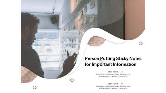 Person Putting Sticky Notes For Important Information Ppt PowerPoint Presentation File Design Ideas PDF Person Putting Sticky Notes For Important Information Ppt PowerPoint Presentation File Design Ideas PDF