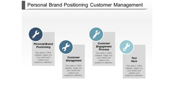 Personal Brand Positioning Customer Management Customer Engagement Process Ppt PowerPoint Presentation Infographic Template File Formats