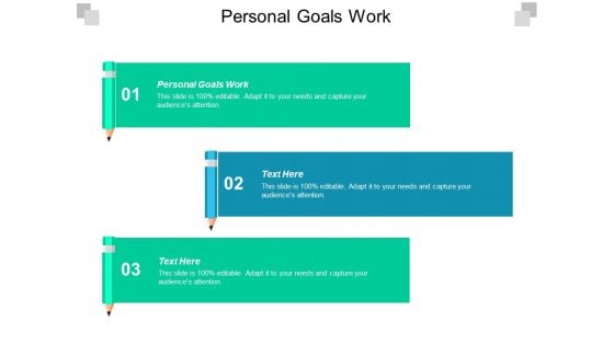 Personal Goals Work Ppt PowerPoint Presentation Portfolio Inspiration Cpb