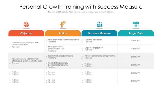 Personal Growth Training With Success Measure Ppt Inspiration Graphics Design PDF Personal Growth Training With Success Measure Ppt Inspiration Graphics Design PDF