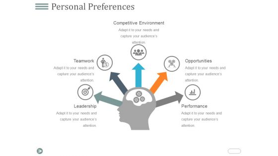 Personal Preferences Template 1 Ppt PowerPoint Presentation Ideas Background Images