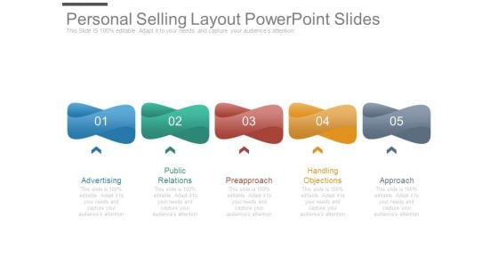 Personal Selling Layout Powerpoint Slides