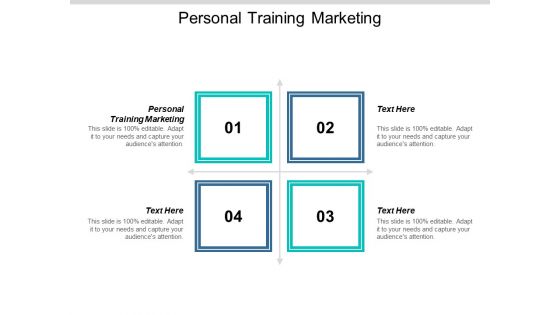 Personal Training Marketing Ppt PowerPoint Presentation Professional Template Cpb