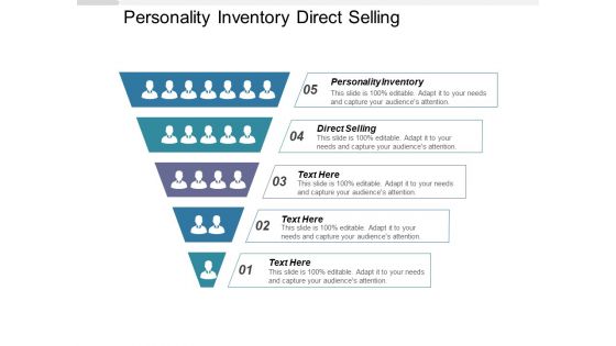 Personality Inventory Direct Selling Ppt PowerPoint Presentation Show Designs Download