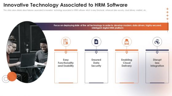 Personnel Administration System Innovative Technology Associated To HRM Software Mockup PDF