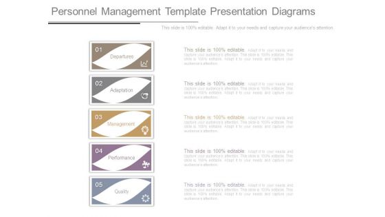 Personnel Management Template Presentation Diagrams