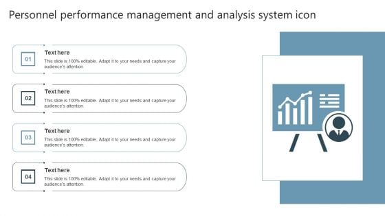 Personnel Performance Management And Analysis System Icon Icons PDF