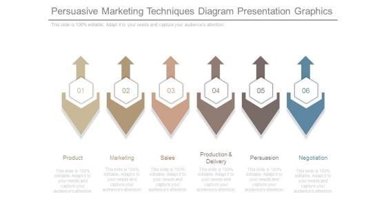 Persuasive Marketing Techniques Diagram Presentation Graphics