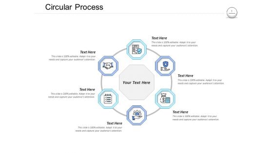 Pharmaceutical Management Circular Process Ppt Model Infographic Template PDF