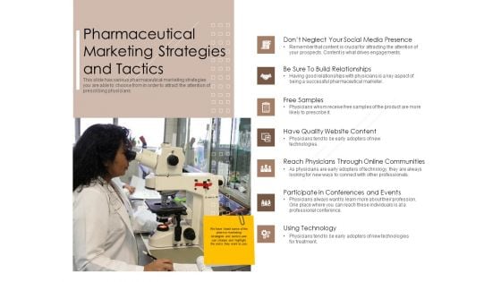 Pharmaceutical Marketing Strategies And Tactics Sample PDF