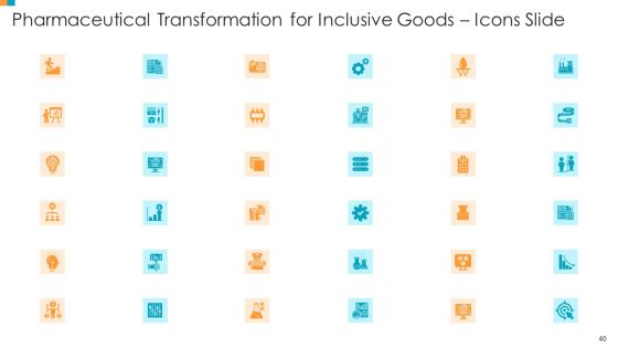 Pharmaceutical Transformation For Inclusive Goods Ppt PowerPoint Presentation Complete Deck With Slides
