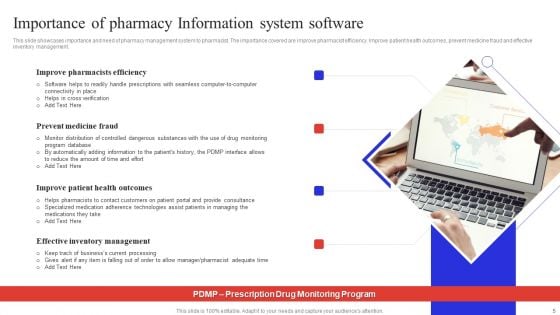 Pharmacy Information System Ppt PowerPoint Presentation Complete Deck With Slides
