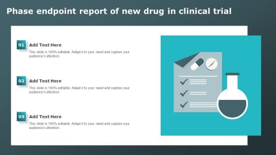 Phase Endpoint Report Of New Drug In Clinical Trial Clinical Research Trial Phases Microsoft PDF