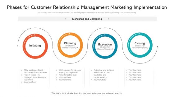 Phases For Customer Relationship Management Marketing Implementation Files PDF Phases For Customer Relationship Management Marketing Implementation Files PDF
