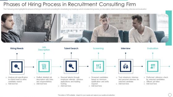 Phases Of Hiring Process In Recruitment Consulting Firm Download PDF