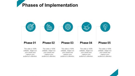 Phases Of Implementation Ppt PowerPoint Presentation File Demonstration