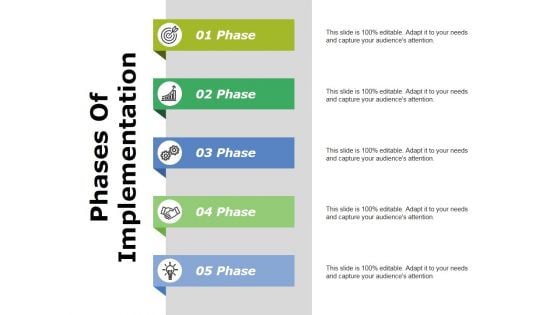 Phases Of Implementation Ppt PowerPoint Presentation Summary Information