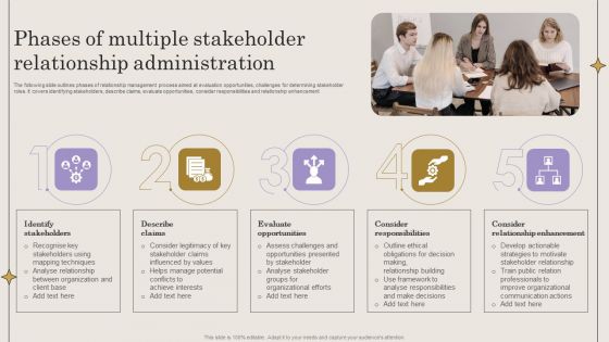 Phases Of Multiple Stakeholder Relationship Administration Professional PDF Phases Of Multiple Stakeholder Relationship Administration Professional PDF