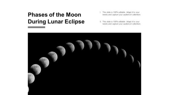 Phases Of The Moon During Lunar Eclipse Ppt PowerPoint Presentation Model Aids