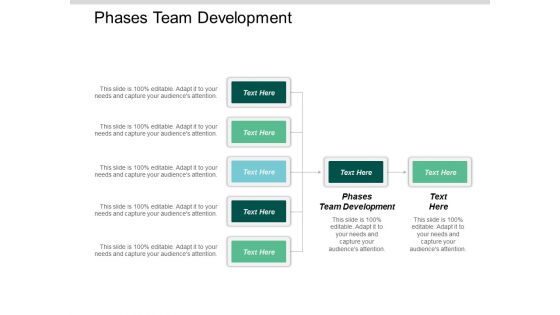 Phases Team Development Ppt Powerpoint Presentation Summary Slideshow Cpb