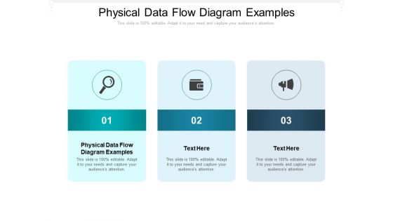 Physical Data Flow Diagram Examples Ppt PowerPoint Presentation Portfolio Backgrounds Cpb Pdf