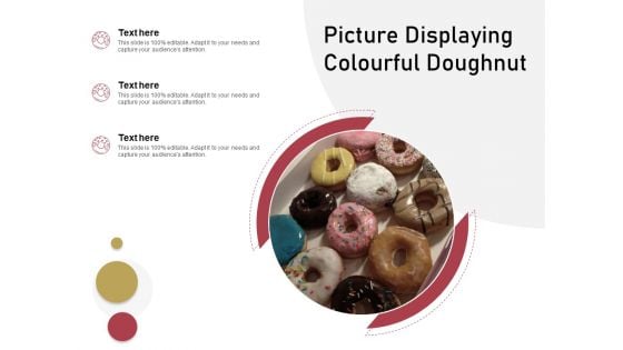 Picture Displaying Colourful Doughnut Ppt PowerPoint Presentation Professional Example Topics PDF