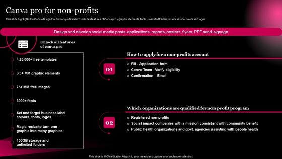 Picture Editing Company Outline Canva Pro For Non Profits Template PDF