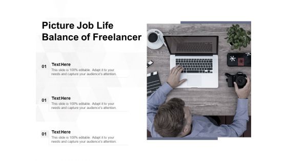 Picture Job Life Balance Of Freelancer Ppt PowerPoint Presentation Gallery Display PDF