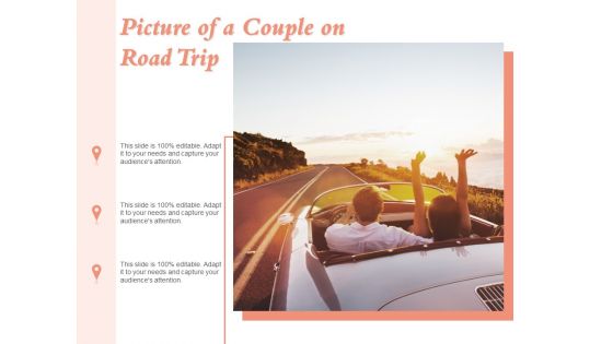 Picture Of A Couple On Road Trip Ppt PowerPoint Presentation Model Shapes