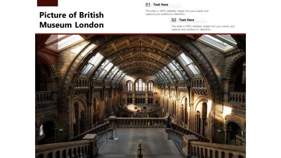 Picture Of British Museum London Ppt PowerPoint Presentation File Files PDF