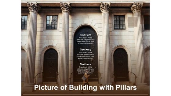 Picture Of Building With Pillars Ppt PowerPoint Presentation Styles Brochure