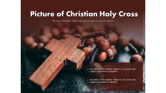 Picture Of Christian Holy Cross Ppt PowerPoint Presentation File Graphics PDF