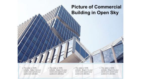 Picture Of Commercial Building In Open Sky Ppt Powerpoint Presentation Outline Microsoft