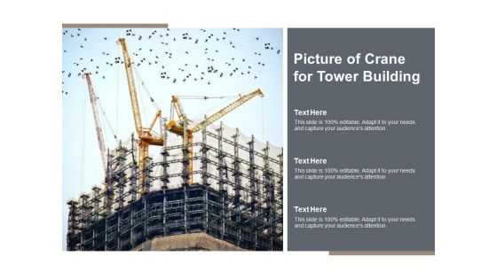 Picture Of Crane For Tower Building Ppt PowerPoint Presentation Styles Designs Download