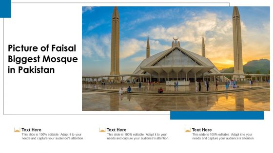 Picture Of Faisal Biggest Mosque In Pakistan Ppt PowerPoint Presentation Gallery Layout Ideas PDF