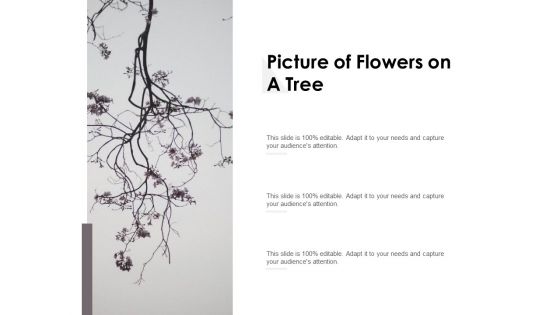 Picture Of Flowers On A Tree Ppt PowerPoint Presentation Gallery Format Ideas