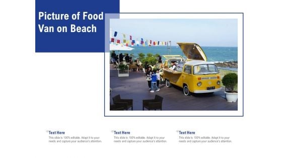 Picture Of Food Van On Beach Ppt PowerPoint Presentation Show Portrait