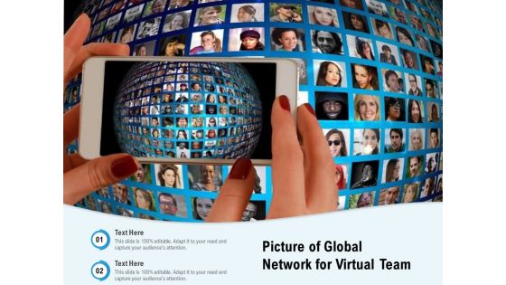 Picture Of Global Network For Virtual Team Ppt PowerPoint Presentation Gallery Templates PDF