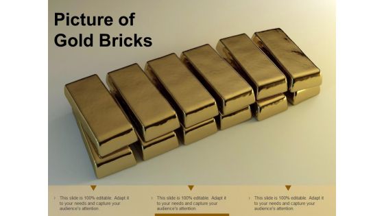 Picture Of Gold Bricks Ppt PowerPoint Presentation File Structure