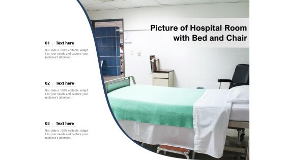 Picture Of Hospital Room With Bed And Chair Ppt PowerPoint Presentation Inspiration Guide PDF